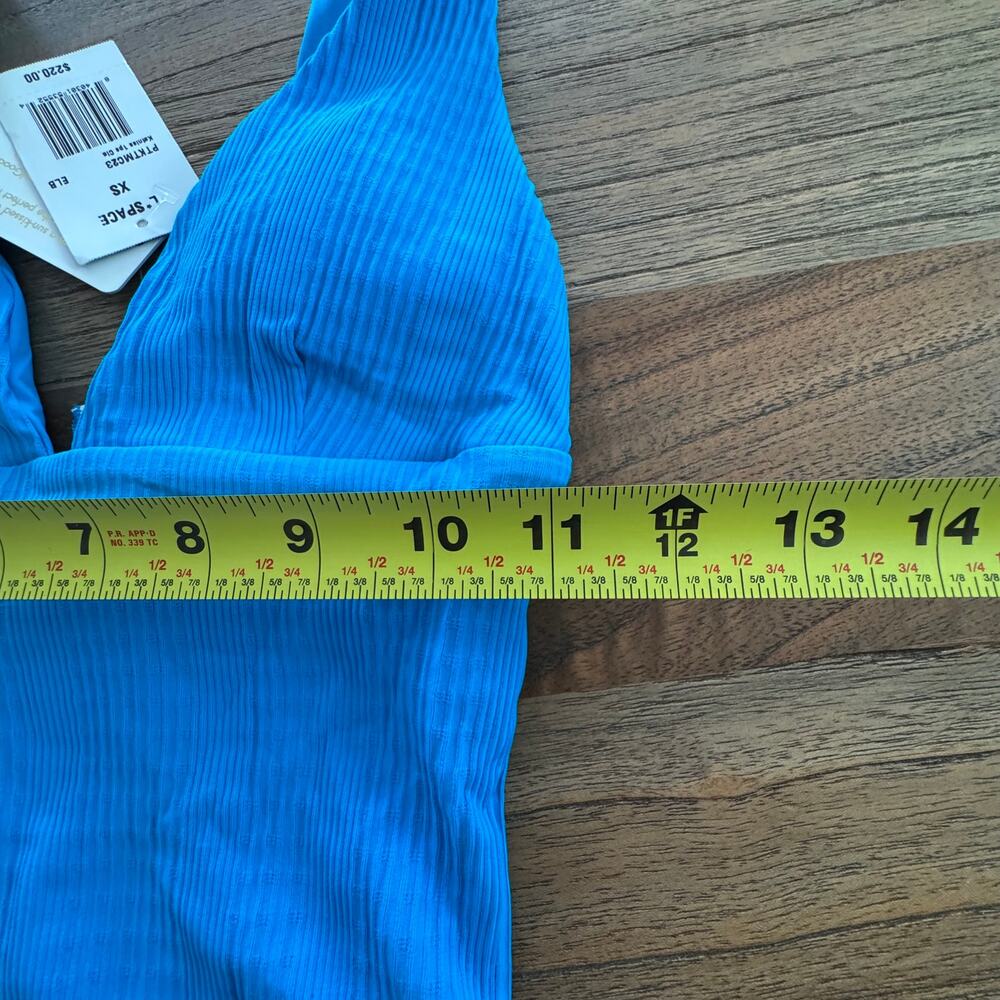 L*Space Katniss Ribbed One Piece Swimsuit - Size XS - Picture 7 of 8